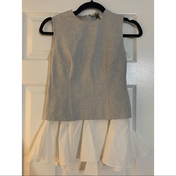 10 Crosby Derek Lam peplum top - Picture 1 of 3